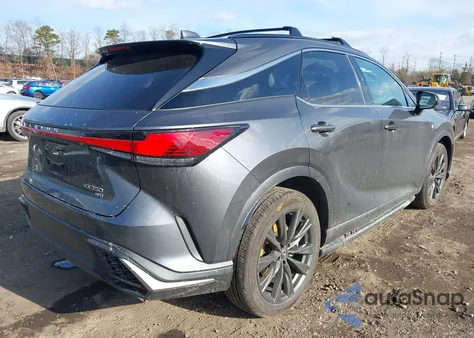 2024 Lexus Rx 350 F Sport Handling from USA, damaged, VIN 2T2BAMCA8RC044599
